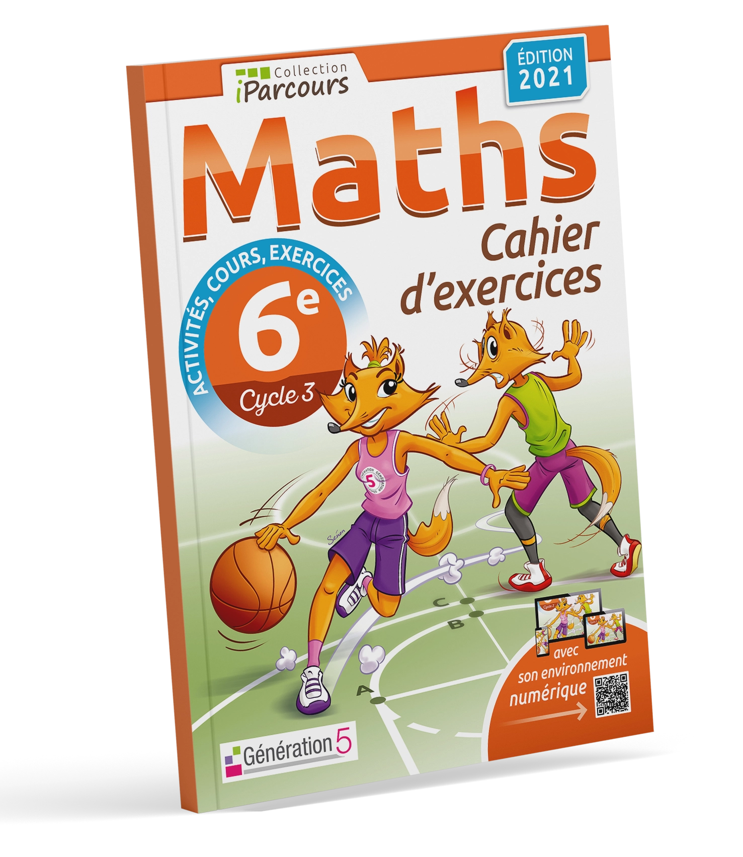 Cahier-manuel iParcours Maths 6e