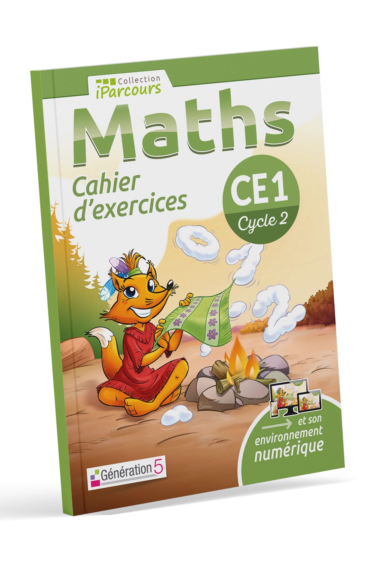 Cahier iParcours Maths CE1